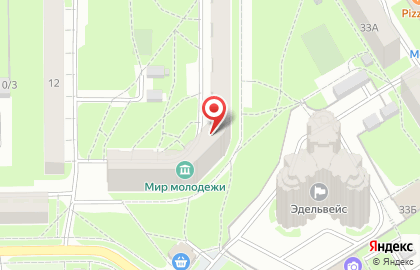 Молодежный центр Мир молодежи на карте