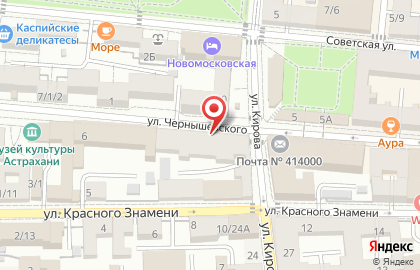 Городская дума муниципального образования г. Астрахань на карте