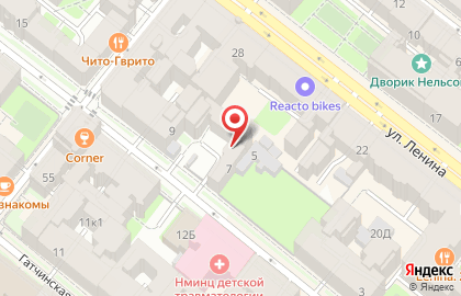 Комплексный Центр Социального Обслуживания Населения, Отдел по Профилактике Безнадзорности Несовершеннолетних на Лахтинской улице на карте