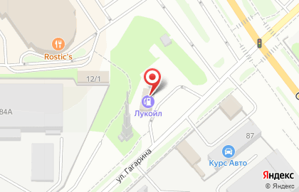 ЛУКОЙЛ-Центрнефтепродукт на улице Гагарина на карте