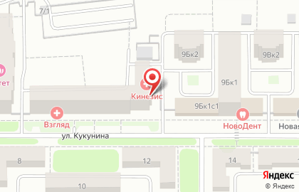 Служба заказа легкового транспорта Таксопарк в Новомосковске на карте
