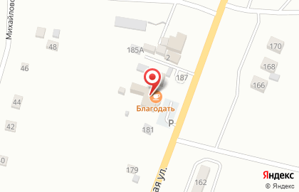 Закусочная Благодать на карте