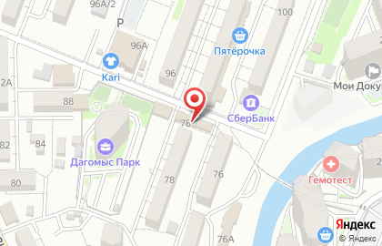 Офис продаж ЖК Дагомыс Парк на карте