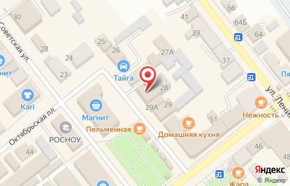 Магазин косметики и бытовой химии Семь дней, магазин косметики и бытовой химии на Октябрьской площади на карте