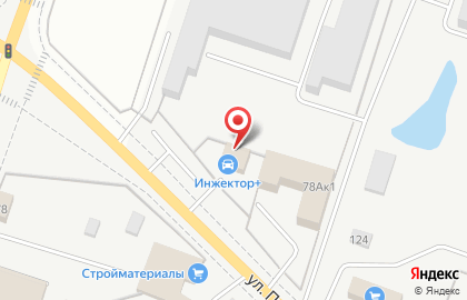 Автосервис Инжектор+ на улице Пугачёва на карте