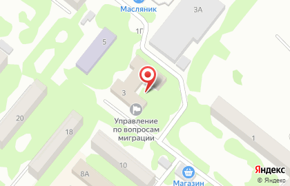 Межмуниципальный отдел МВД России Березовский в Сосновоборске на карте