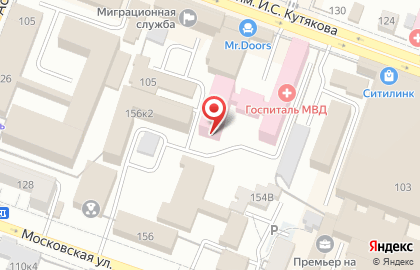 Медико-санитарная часть МВД России по Саратовской области на карте
