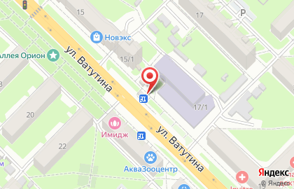 Мастерская по ремонту обуви и изготовлению ключей в Новосибирске на карте