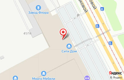 Салон мягкой мебели Логос-Юг на улице Терешковой на карте