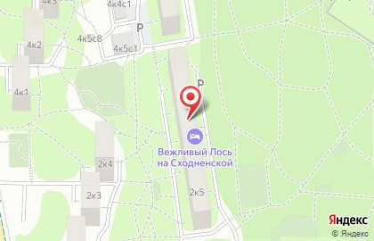 Хостел HostelCity на Туристской улице, 2 к 5 на карте
