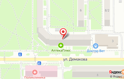 ОРГТЕХЦЕНТР в Советском районе на карте