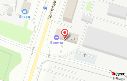 Сауна Ваветта на карте