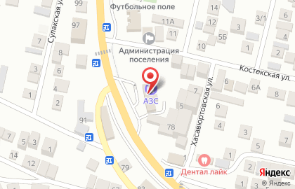 ГНК в Кировском районе на карте