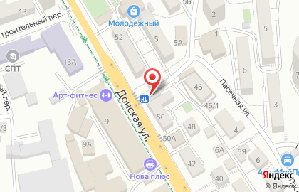 Продовольственный магазин Ангел и Ди в Центральном районе на карте