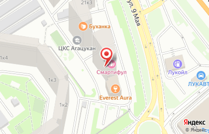 Кафе Гончар Puodzius на улице 9 Мая в Химках на карте