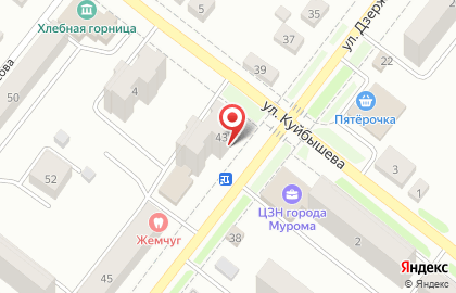 Аптека Вираж на улице Дзержинского на карте