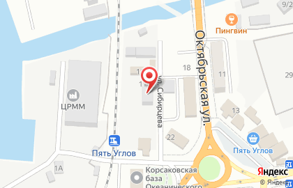 Рыбодобывающая компания Атлантика на Первомайской улице на карте