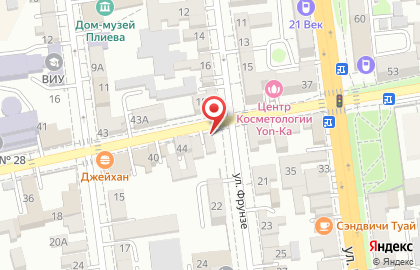 Магазин-салон Косметик профи на улице Максима Горького на карте