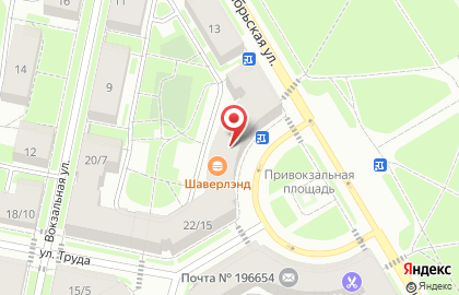 Столовая АНС на карте