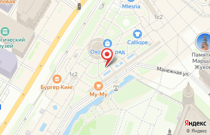 Магазин Gibrit на Манежной улице на карте