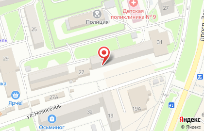 Салон Фабрика Дверей в Новоильинском районе на карте