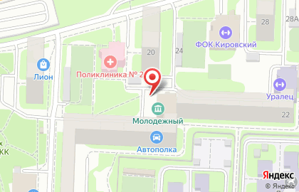 Этнографический музей Русская изба на карте