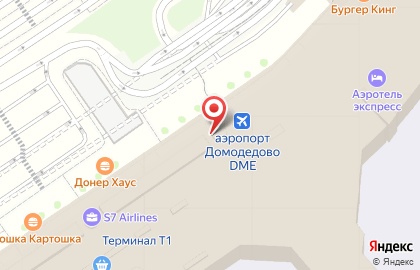 Гостиница Аэроэкспресс в Домодедово на карте