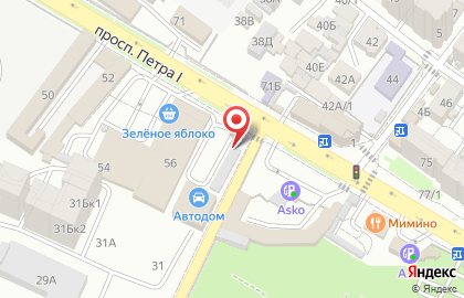 Столовая в Махачкале на карте