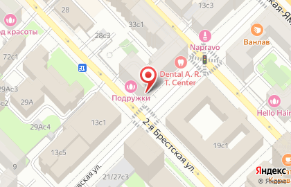 Клиника лазерной эпиляции и косметологии Подружки на карте