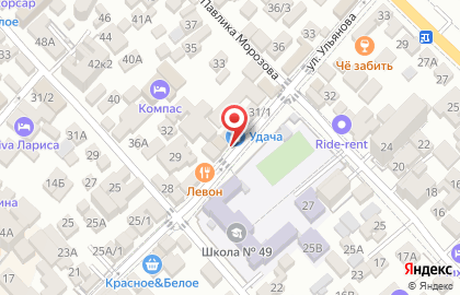 Лаверна на улице Богдана Хмельницкого на карте