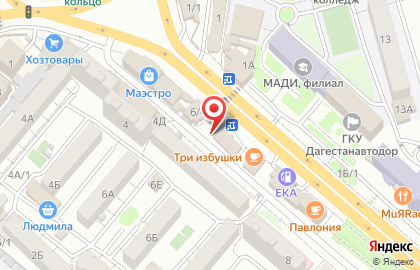 Магазин Вкусно & сладко на проспекте Имама Шамиля на карте