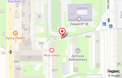 Киоск по продаже кондитерских изделий на улице Содружества на карте