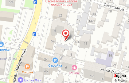 Салон красоты Красивые люди на улице им. Пушкина на карте