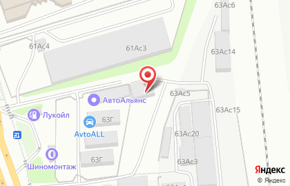 Профстрой на Рябиновой улице на карте