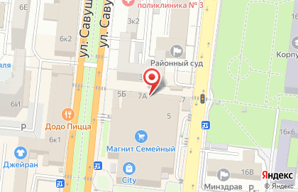 Joy на улице Татищева на карте
