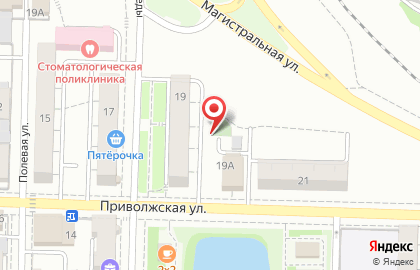 Центр социального обслуживания граждан пожилого возраста и инвалидов городского округа Жигулёвск на Приволжской улице на карте