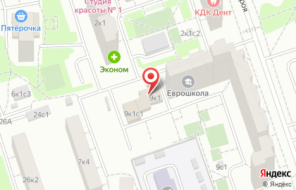 Мировые судьи района Солнцево на улице Главмосстроя на карте