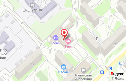 ЗЕВС в Красногорске на карте