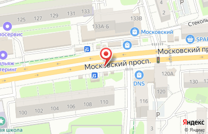 Киоск по продаже хлебобулочных изделий на Московском проспекте на карте
