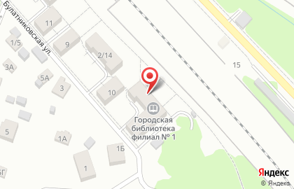 Библиотека Межпоселенческая библиотека на Булатниковской улице на карте