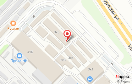 Магазин автозапчастей в Нижнем Новгороде на карте