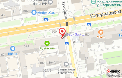 Магазин обуви Baden на карте