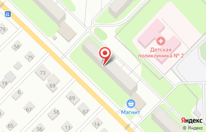 Сеть супермаркетов Магнит на Ласьвинской улице на карте