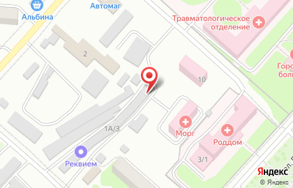 Похоронный дом Забота на карте