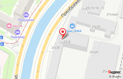 Онлайн-типография Инфолио-Принт на Электрозаводской улице на карте