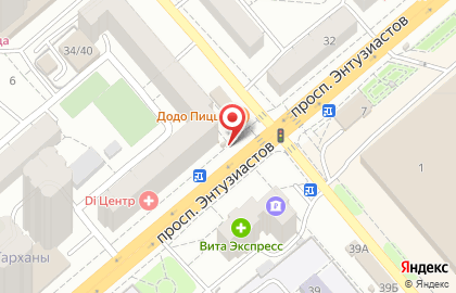 Мебельная компания СМК на проспекте Энтузиастов на карте