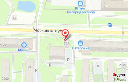Магазин Эконом на Московской улице, 26а на карте
