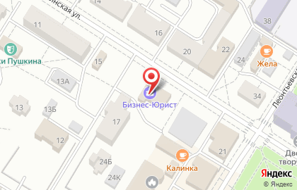 Авторское ателье по пошиву и ремонту одежды Salire на Пушкинской улице на карте