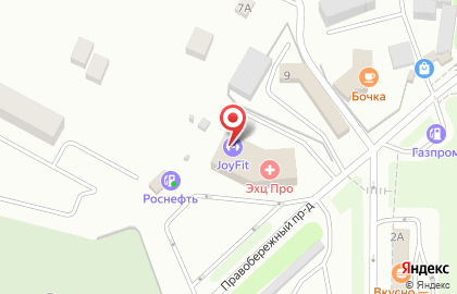 Фитнес-клуб JoyFit в Ленинском районе на карте