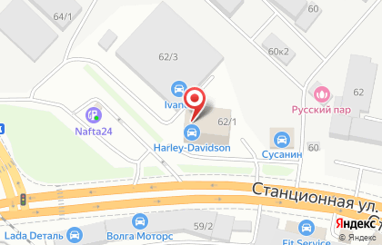 ООО Бетон Сервис на Станционной улице на карте